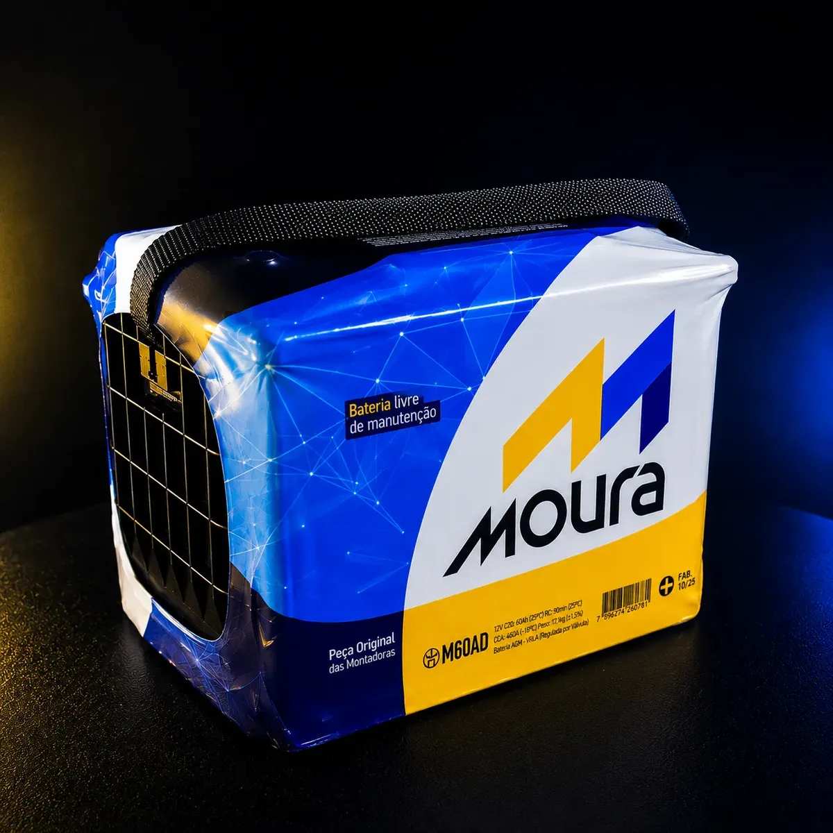 Moura M60AD Bateria Automotiva 60 Ah — foto 2