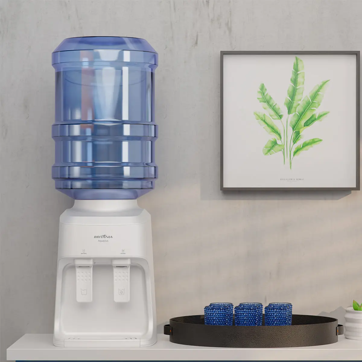 Britânia BBE13B Aqua Plus Bebedouro de Bancada para Galão de 10 ou 20 L — foto 4