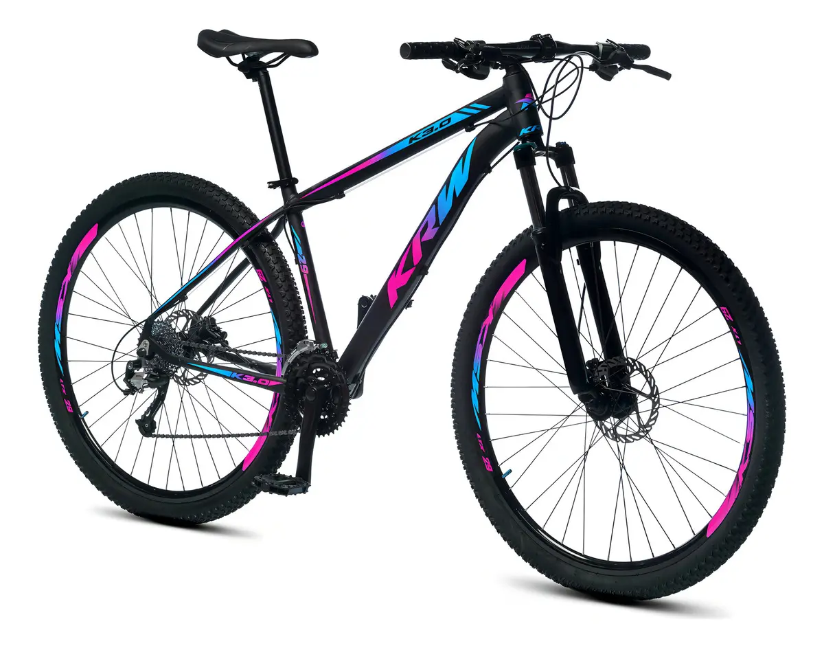 Bicicleta Mountain Bike Aro 29 21 Velocidades Quadro de Alumínio 17