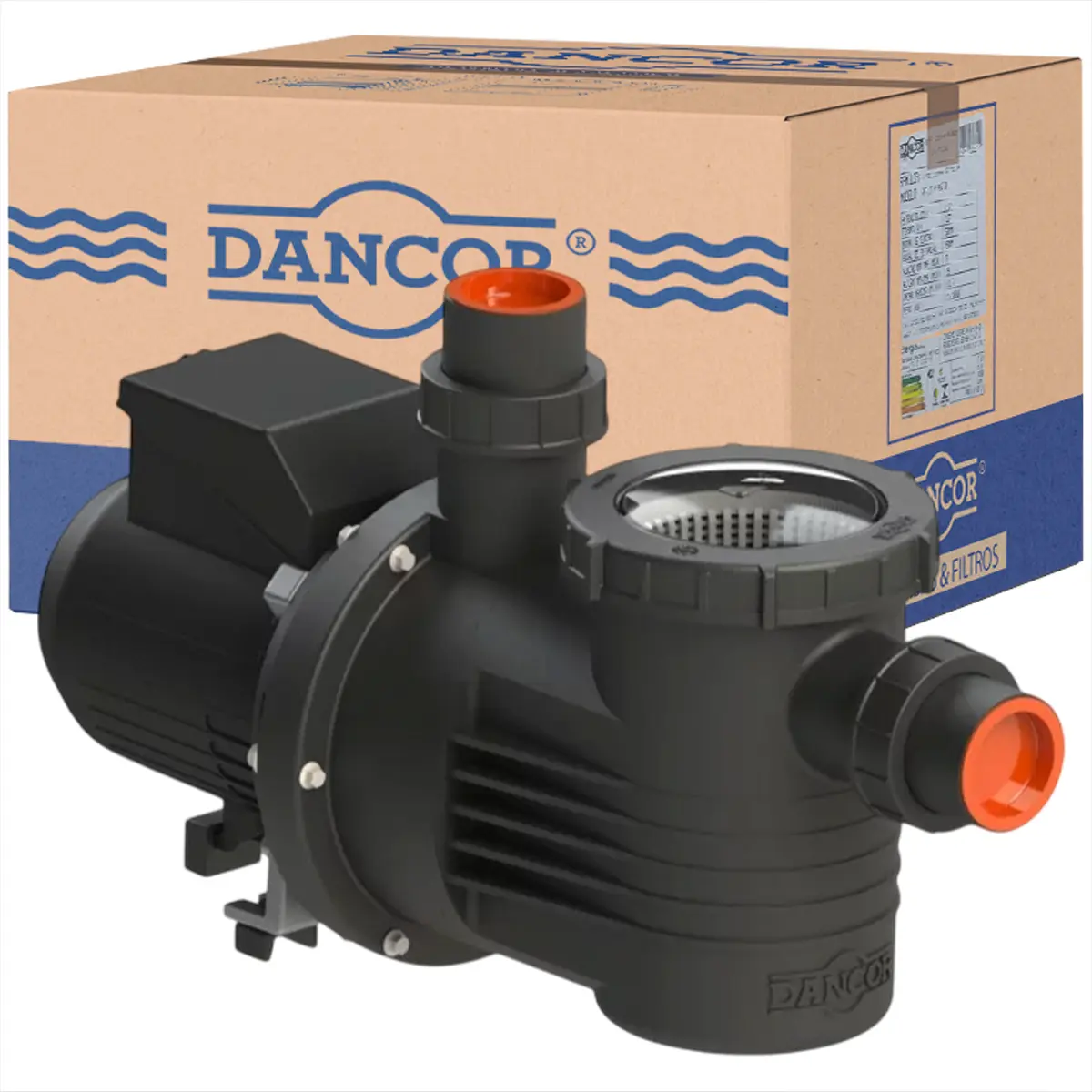 Dancor PF-17 Bomba Autoescorvante para Piscina 1/2 CV 127 ou 220 V