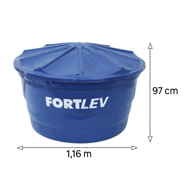 Caixa d’Água 1.000L em Polietileno Fortlev — foto 3
