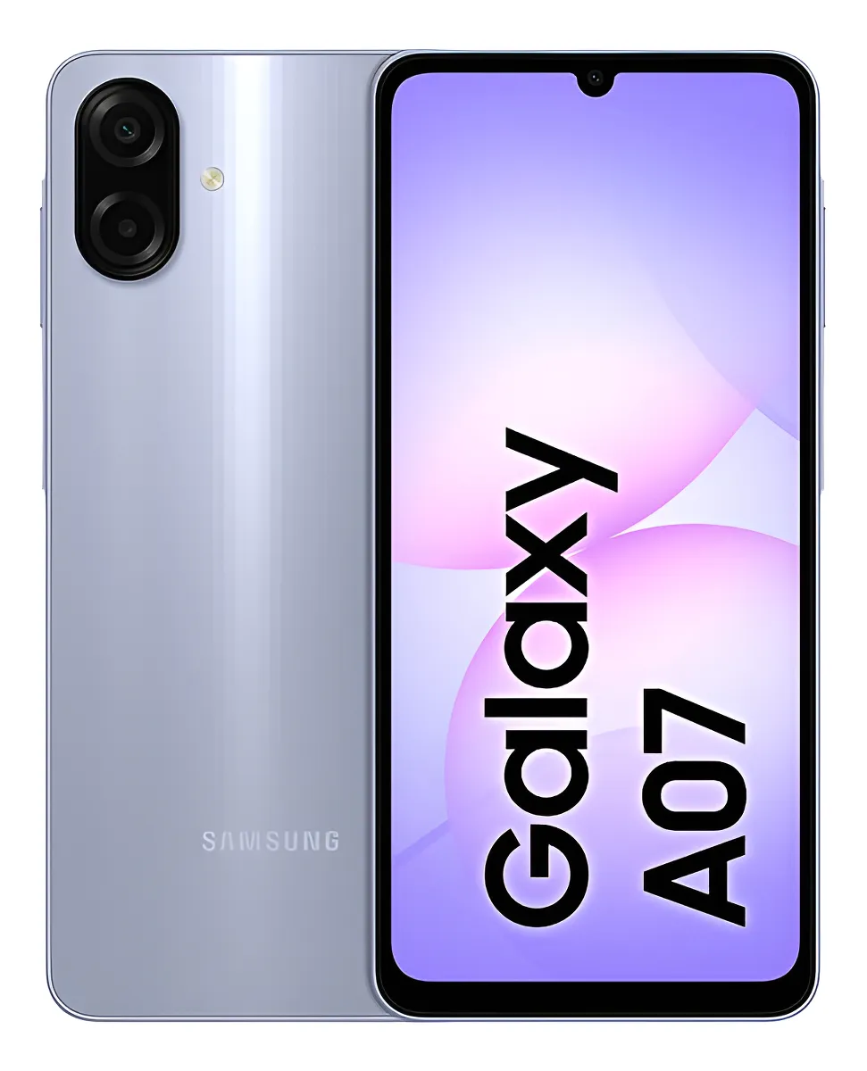 Smartphone Samsung Galaxy A07 128GB 4GB RAM Câmera 50MP Violeta
