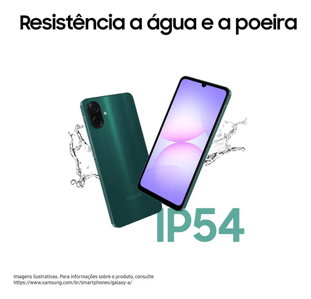 Smartphone Samsung Galaxy A07 256GB 8GB RAM Câmera 50MP Verde — foto 4