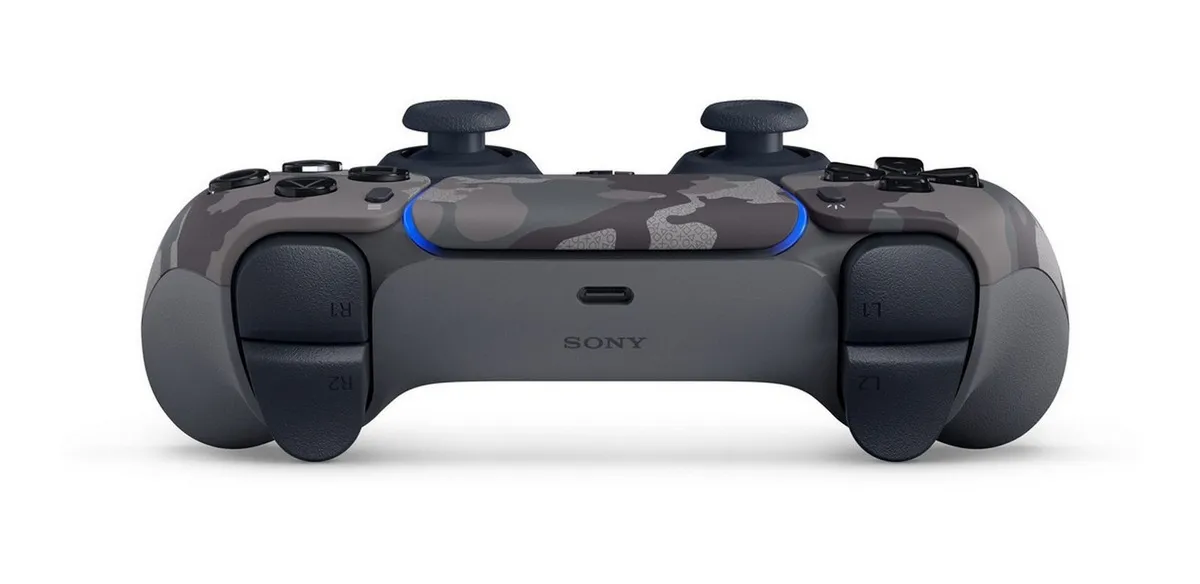 Controle Sem Fio Sony PlayStation 5 DualSense Gray Camuflado — foto 4