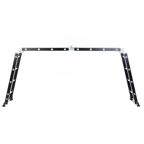 Escada De Aluminio Multifuncion 4×4 16 Degraus Black Edition — foto 4