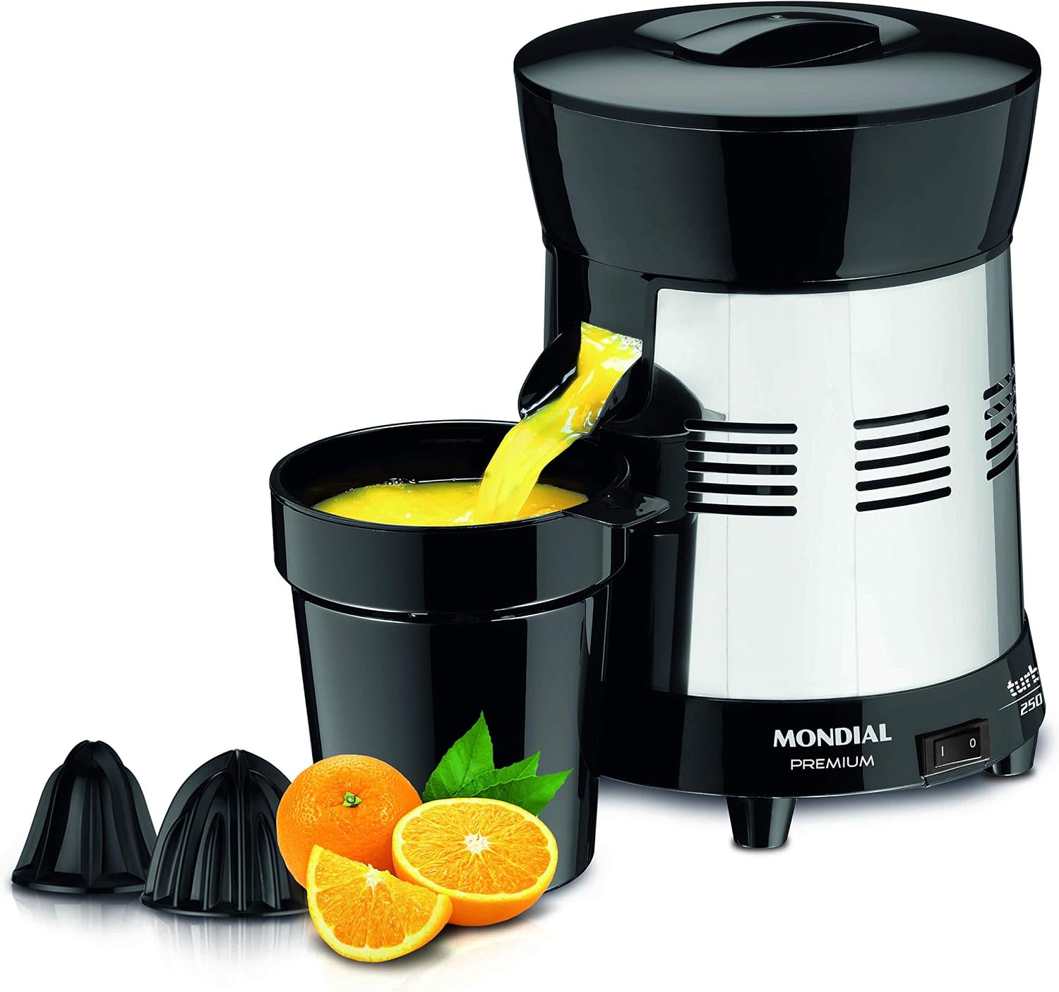 Espremedor de Frutas 250W 1 Litro com 2 Cones — foto 1