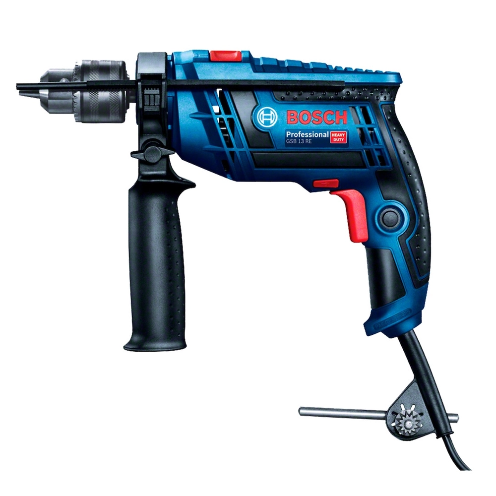Furadeira De Impacto Bosch Gsb 13 re 750W e Maleta — foto 3