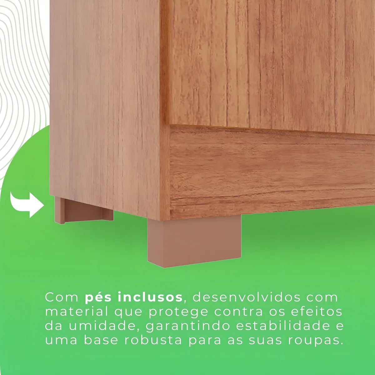 Guarda-roupa Casal Com Espelho 6 Portas 2 Gavetas França — foto 4
