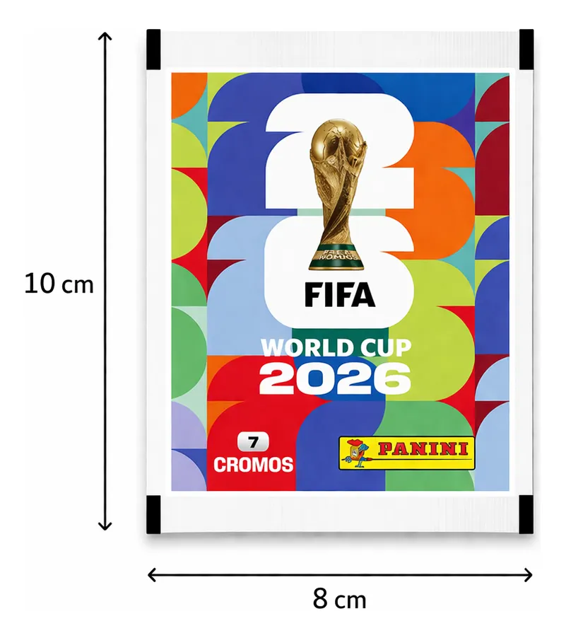 Kit 10 Envelopes com 70 Figurinhas Oficiais Copa do Mundo 2026 — foto 2