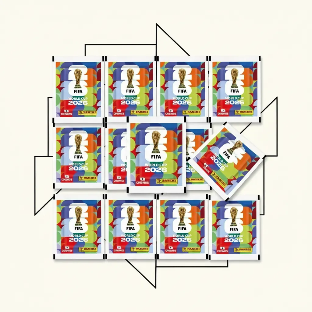 Kit 12 Envelopes de Figurinhas Copa do Mundo 2026 — foto 4
