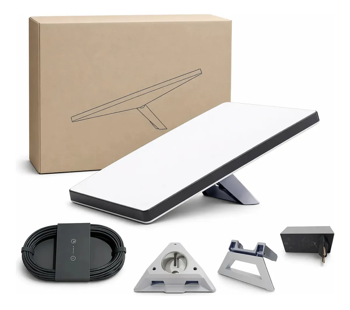 Kit De Internet Via Satelite Starlink Mini Branco — foto 1