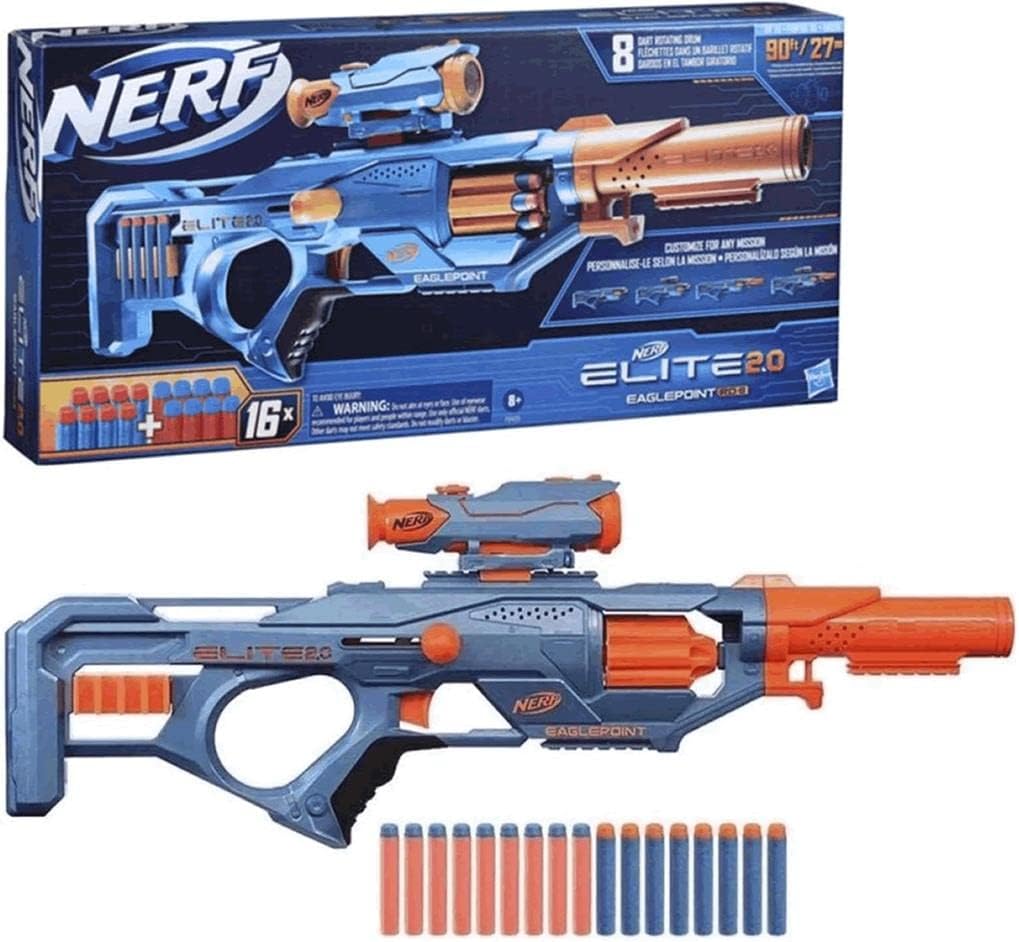 Lançador Nerf Elite 2.0 Eaglepoint RD-8 — foto 1