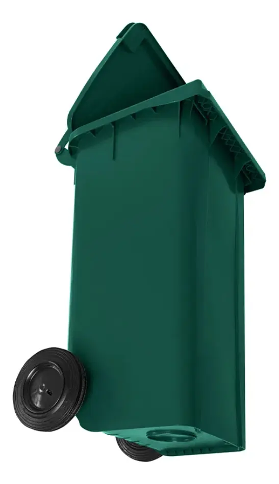 Lixeira Prime 120 L com Rodas e Capacidade de Carga de 58 kg — foto 3