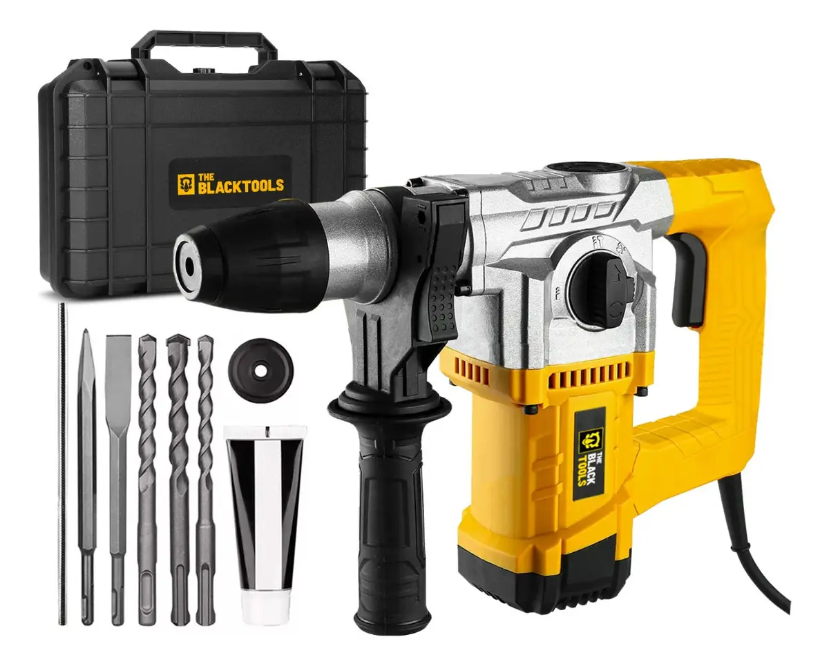 The Black Tools TRM-2000 Martelete SDS Plus 1100 W 4 J 26 mm