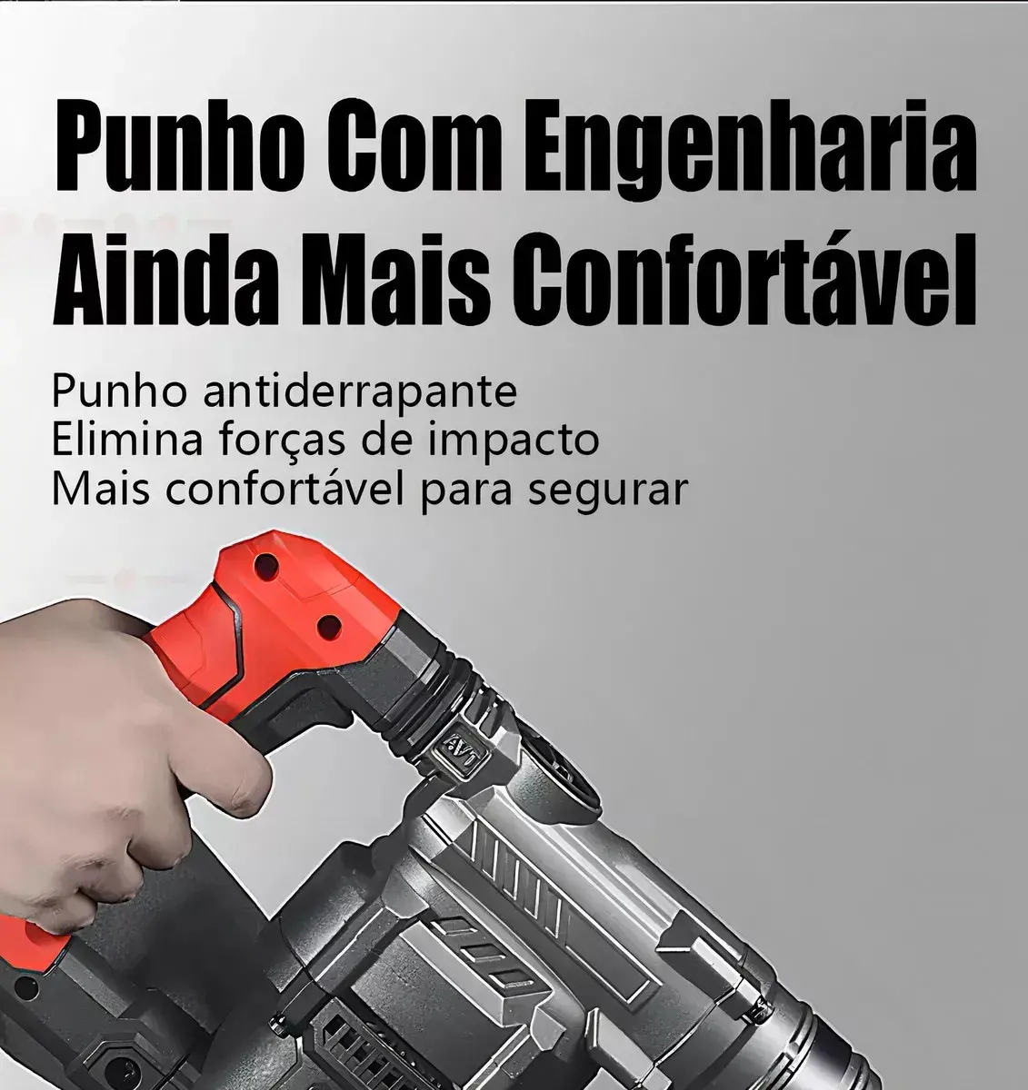 Martelete Rompedor SDS Plus 2000 W para Concreto, Metal e Madeira — foto 4
