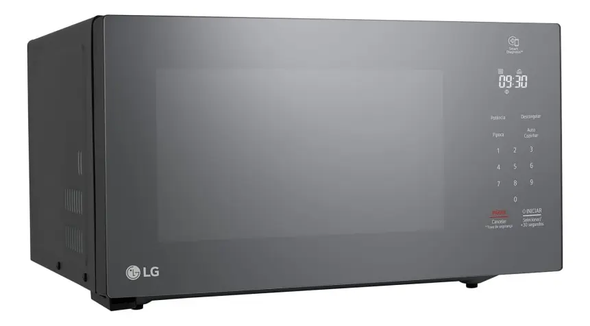 Micro-ondas LG NeoChef 30 L Espelhado Cinza-escuro com Limpa Fácil — foto 2