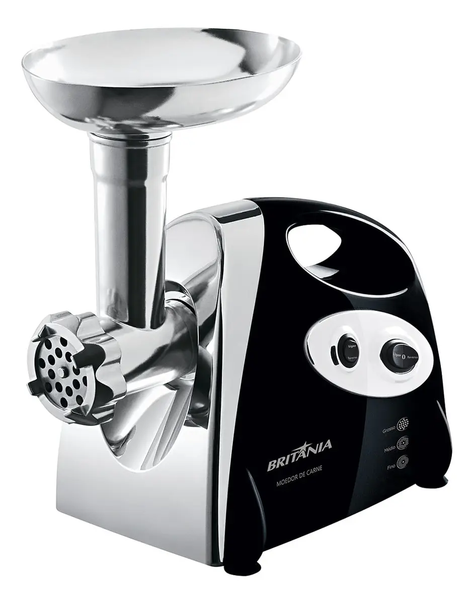 Moedor de Carne Elétrico Britânia PR 350W Preto Bivolt — foto 2