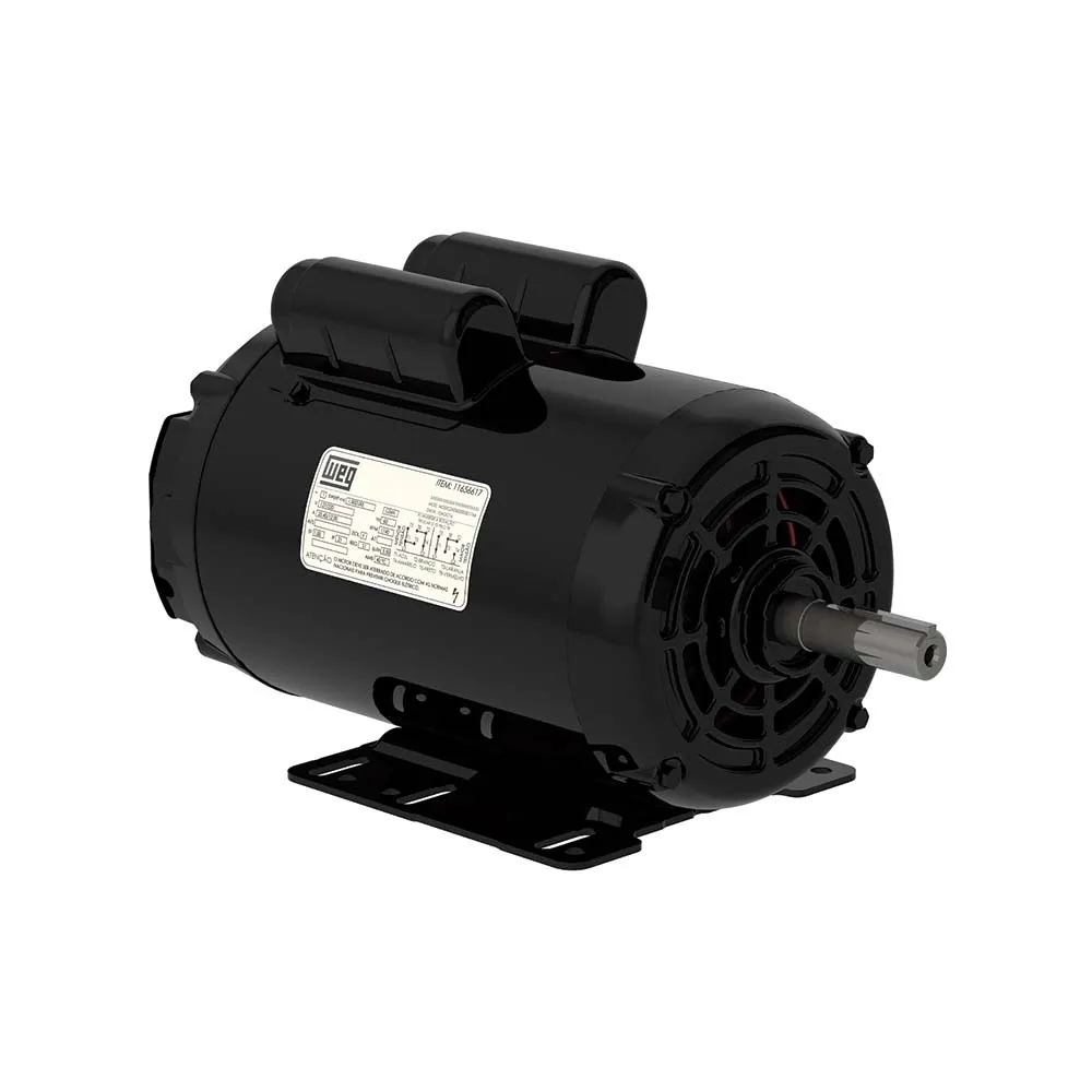 Motor Elétrico Monofásico Weg 2cv Baixa Rotação Betoneira