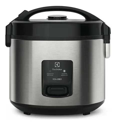 Panela Elétrica de Arroz Electrolux Rita Lobo Efficient 3,5L Inox Bivolt