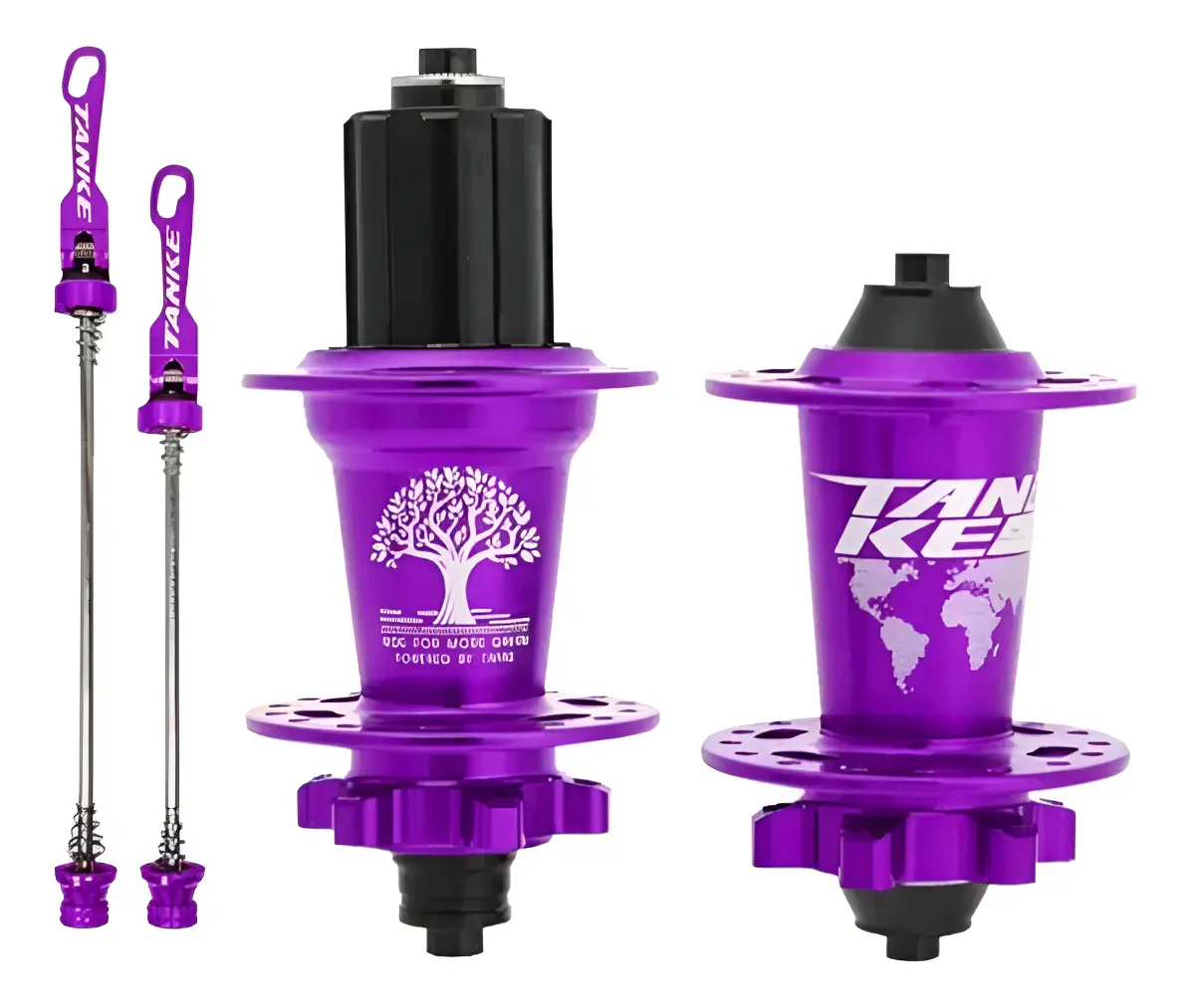 Tanke TH390 Par de Cubos para Cassete 7 a 12 Velocidades 36 Furos