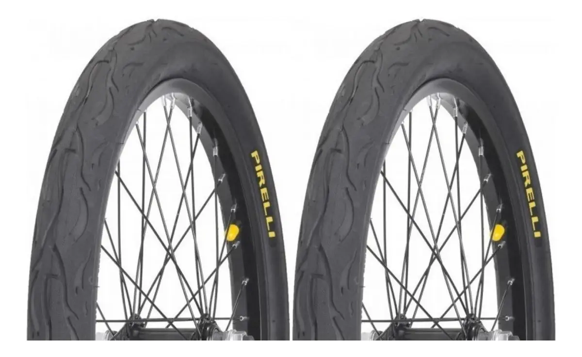Pirelli Tornado Flame Par de Pneus para Bicicleta Aro 20 x 2.125