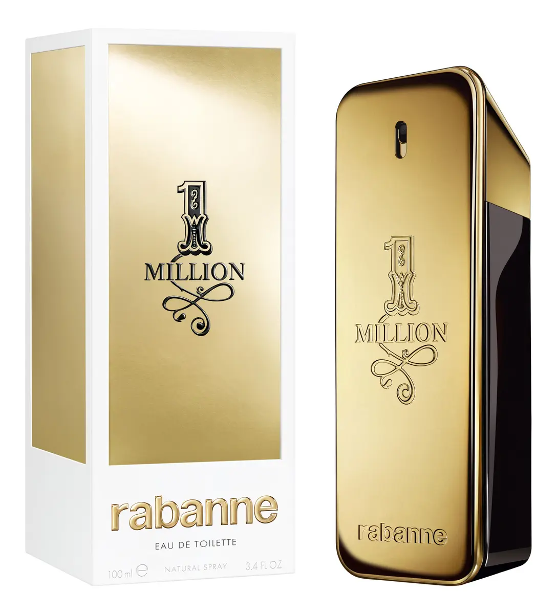 Perfume Rabanne 1 Million Masculino Eau de Toilette 100ml — foto 2