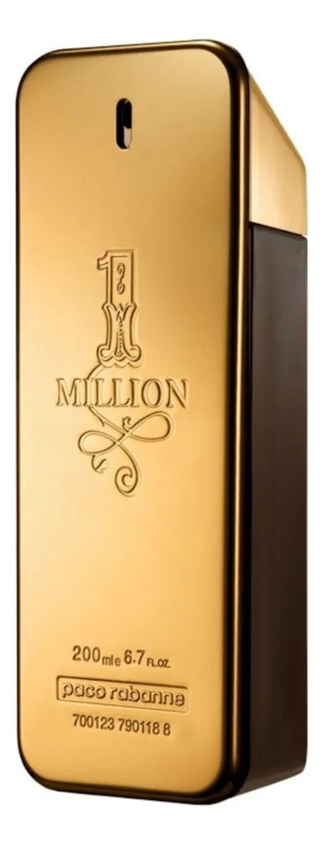 Perfume Rabanne 1 Million Masculino Eau de Toilette 200ml