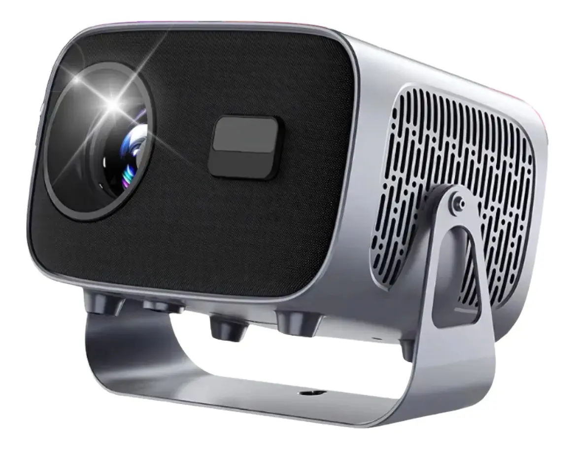 Projetor Portátil A10 Android TV 4K Bluetooth 5.0 Wi-Fi Bivolt