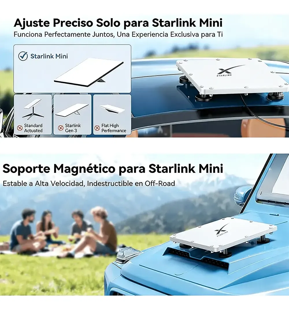 Suporte Magnético Veicular para Antena Starlink Mini — foto 2