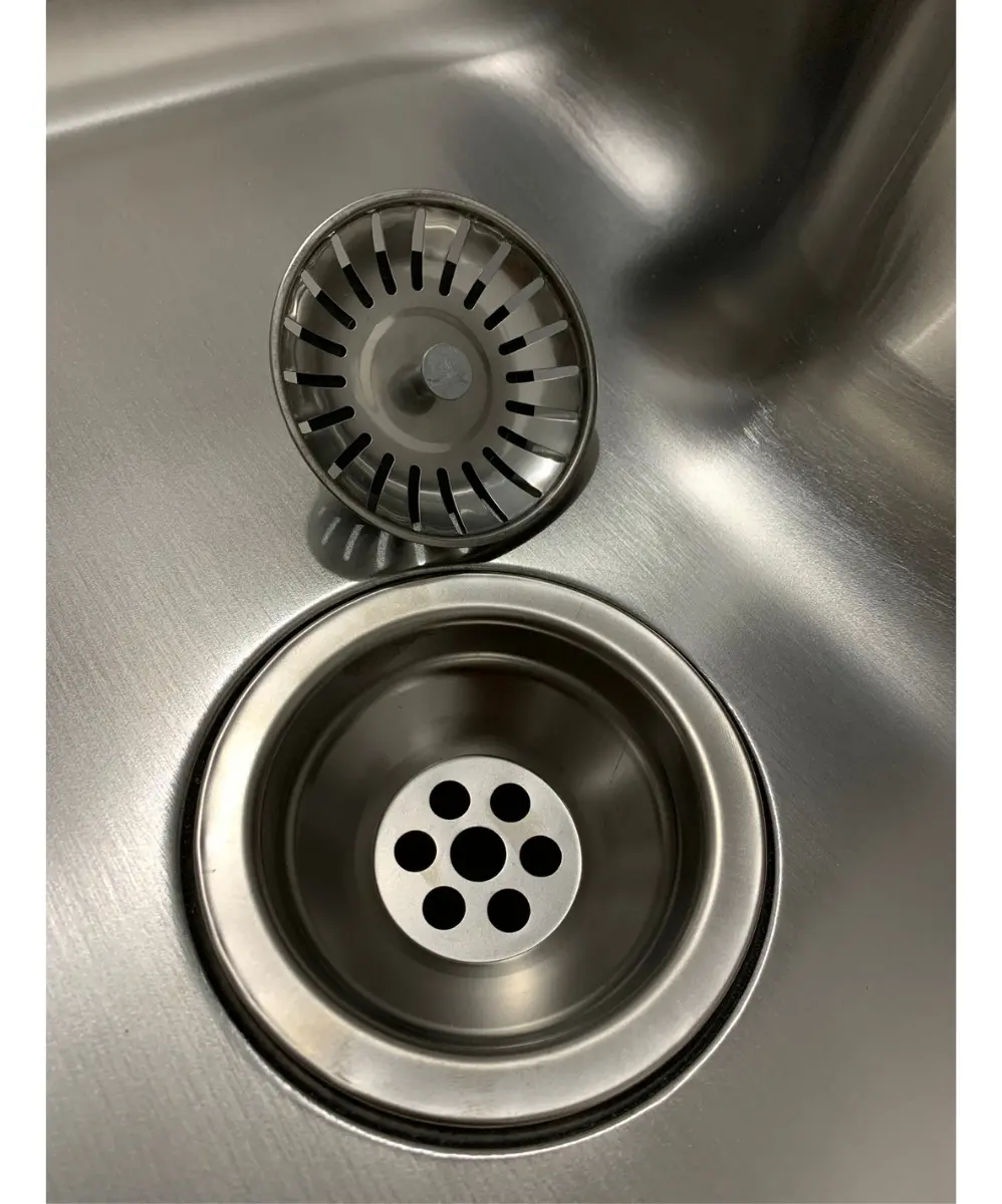 Tanque Lavanderia 55x45 Com Acessórios Aço Inox Escovado — foto 3