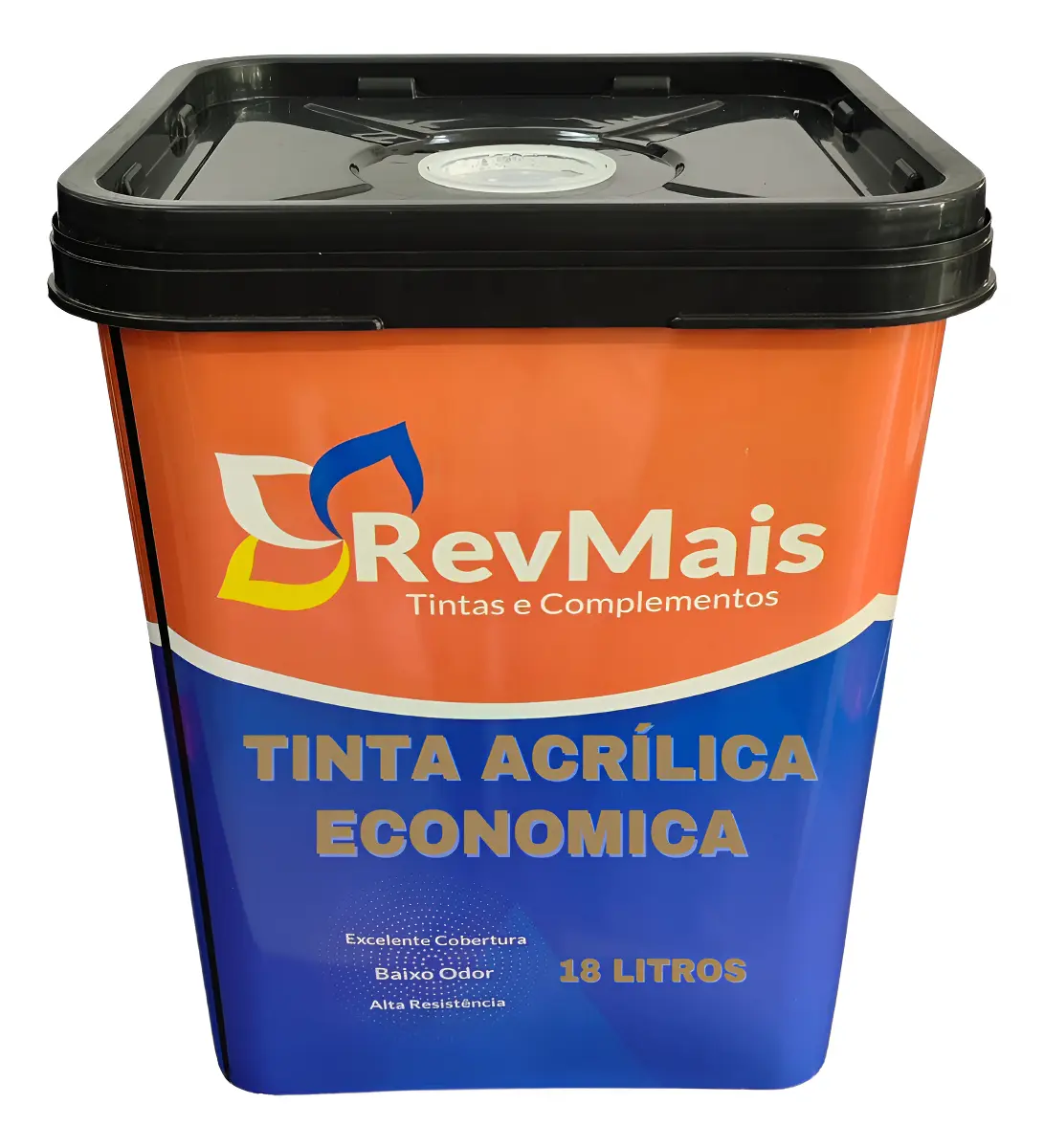 Tinta Acrílica Antimofo Fosca 18 L para Áreas Internas e Externas
