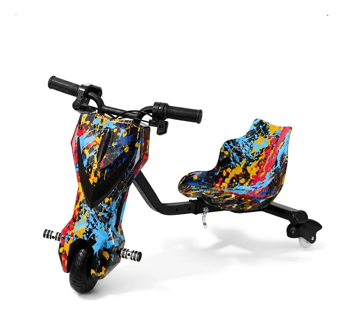 Triciclo Drift Elétrico 350w Bluetooth 100kg 3 Velocidades — foto 1