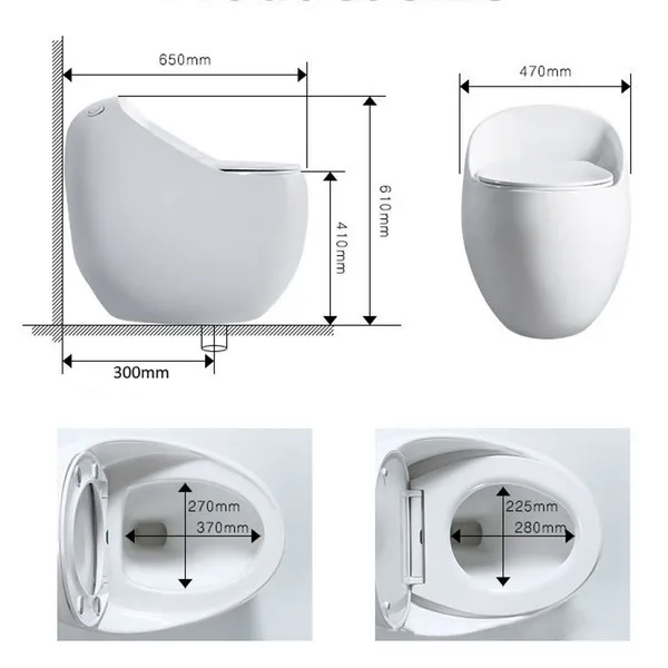 Vaso Sanitário Caixa Acoplada (monobloco) White Pearl — foto 4