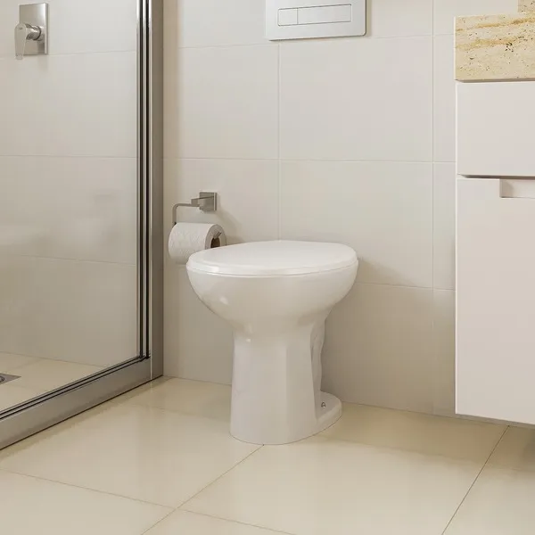 Vaso Sanitário Convencional Branco Saída Vertical Eco Plus Celite — foto 4